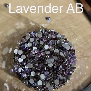 Ss20 Lavender AB Flatback Rhinestones